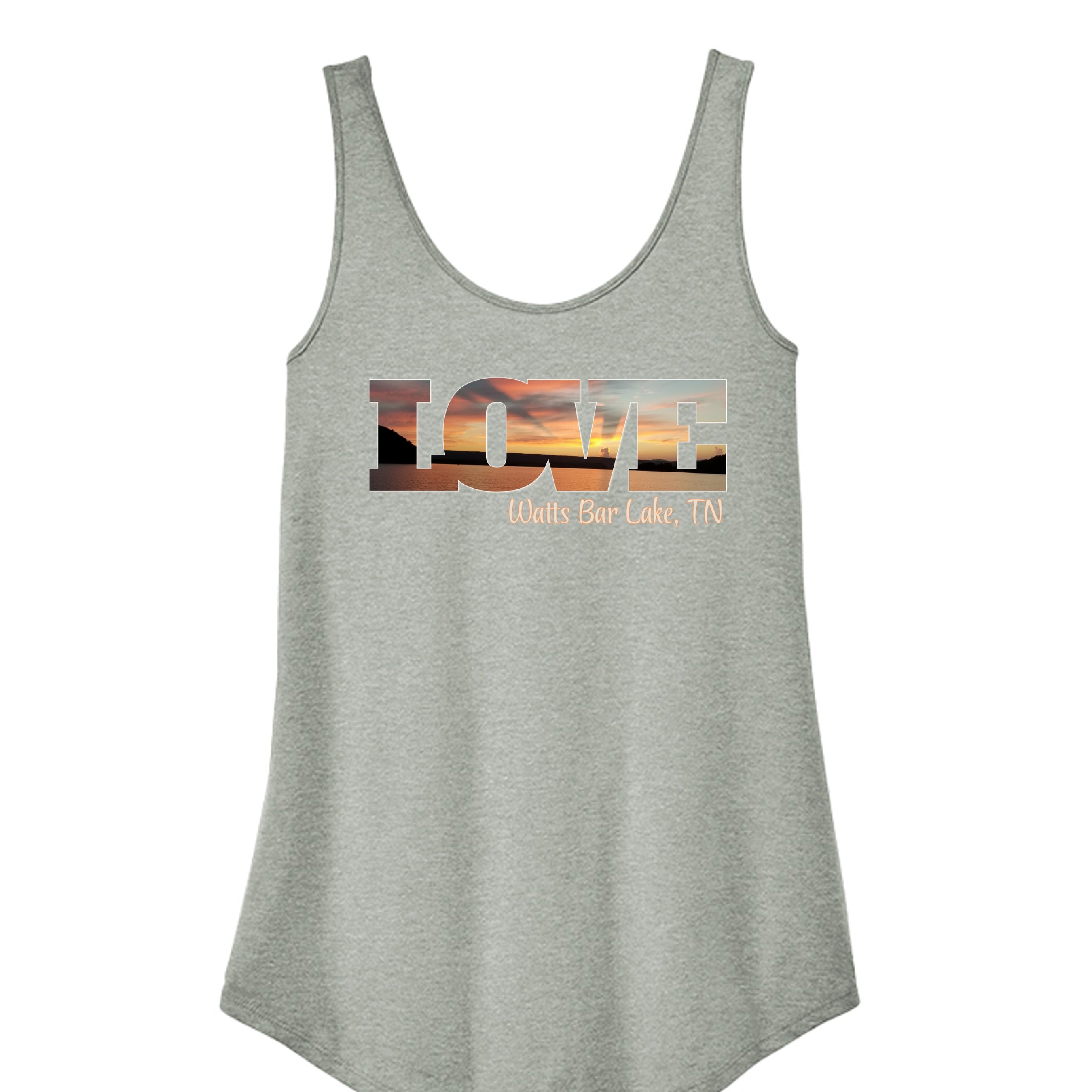 Heathered Grey - DT151 - FRONT