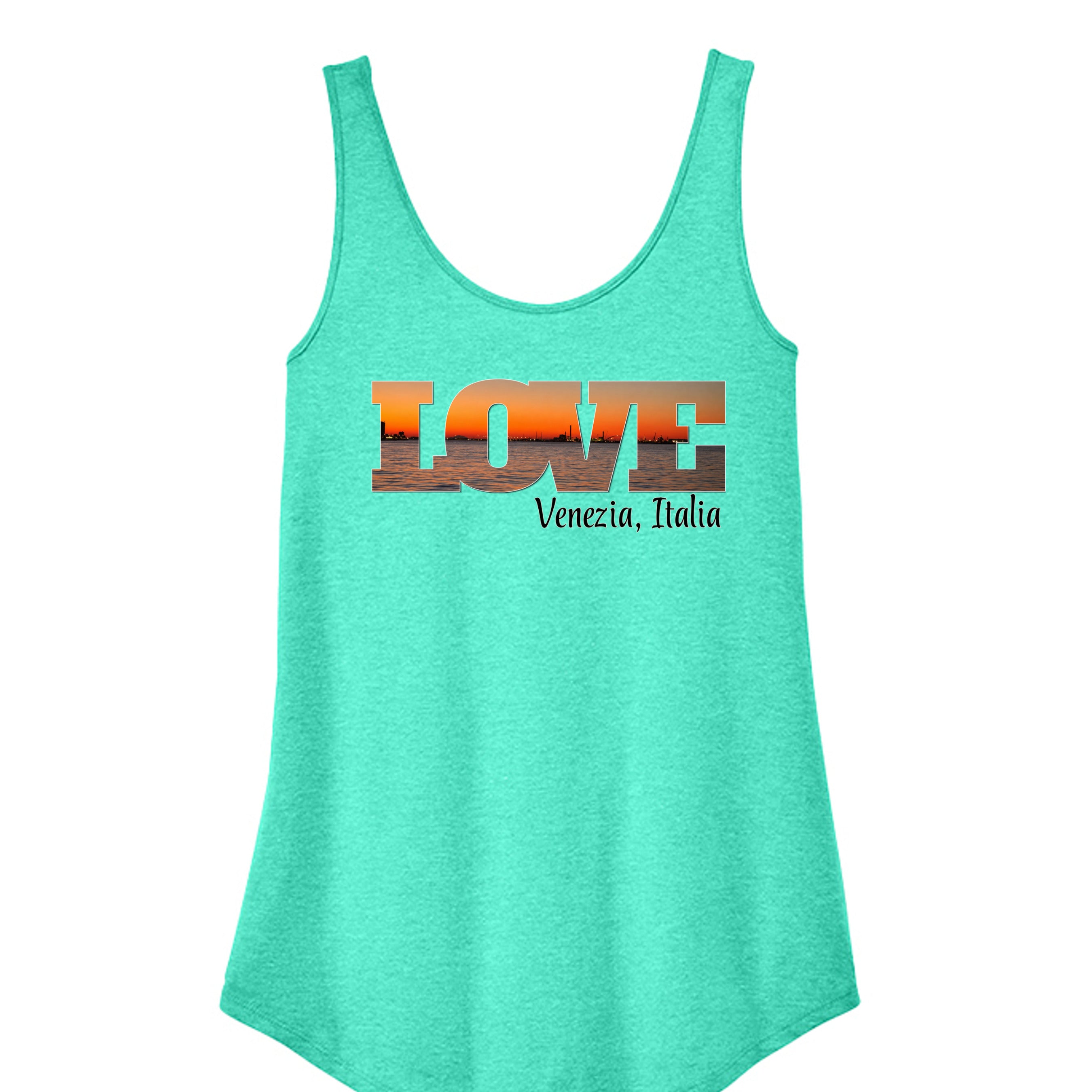 Aqua Heather - DT151 - FRONT