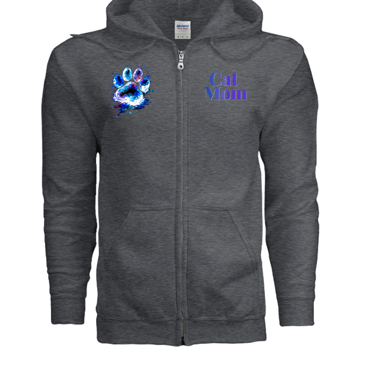 DARK HEATHER - G186 - FRONT