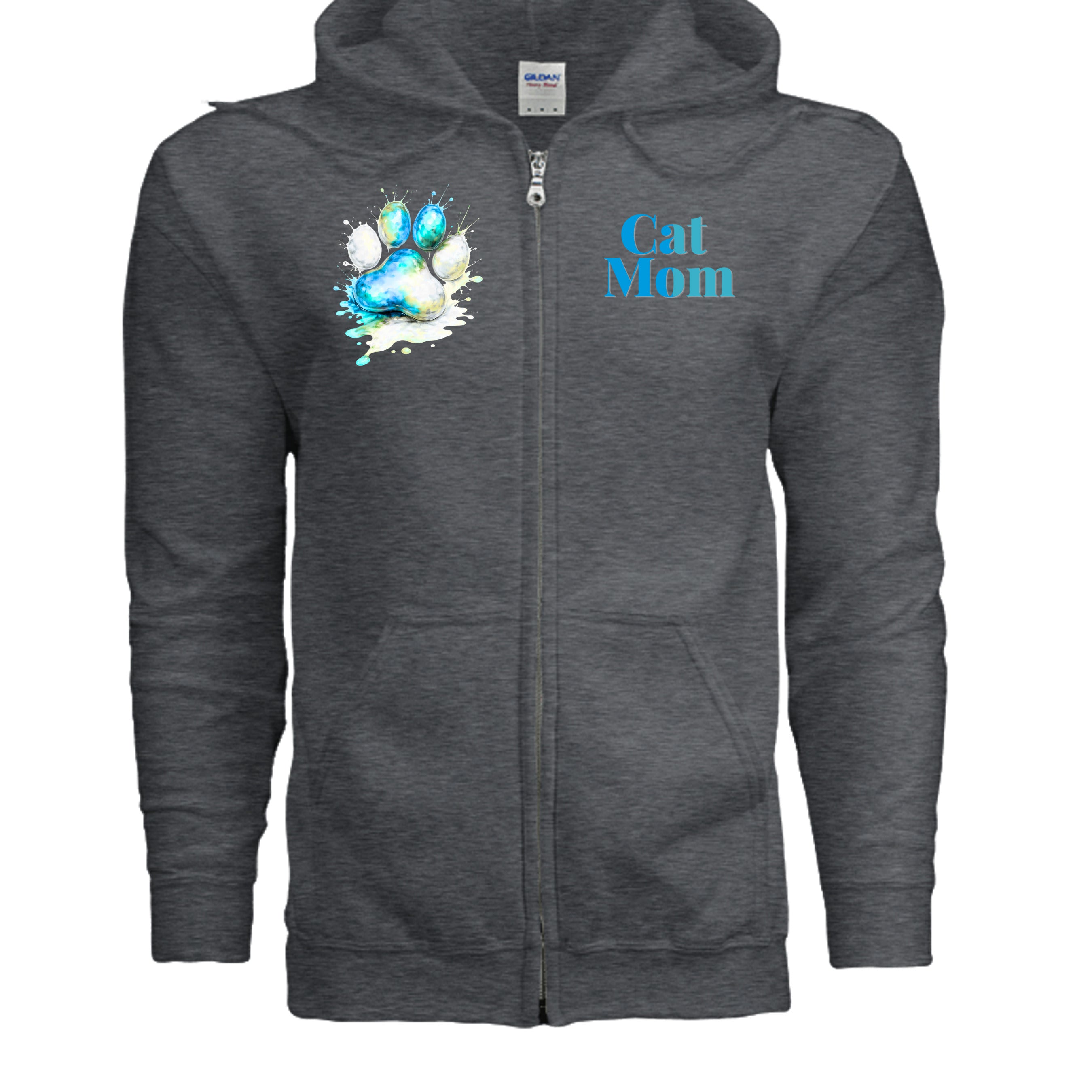 DARK HEATHER - G186 - FRONT
