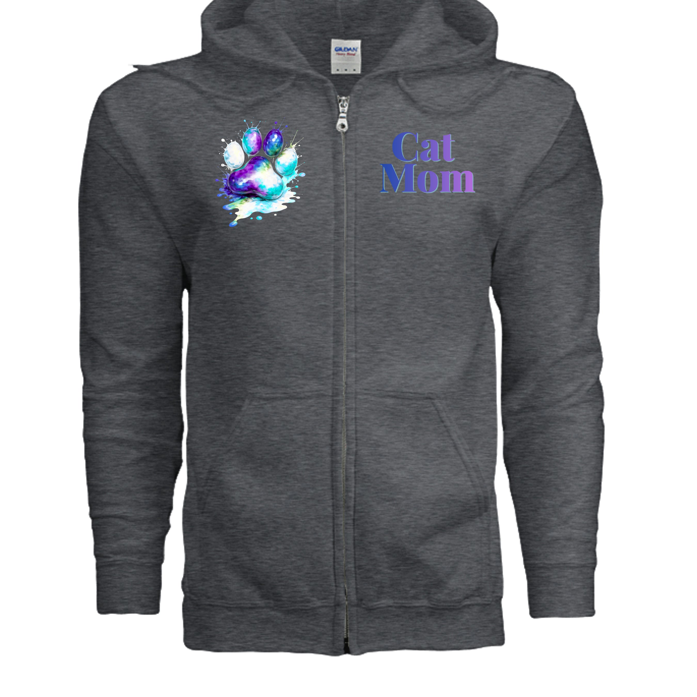 DARK HEATHER - G186 - FRONT