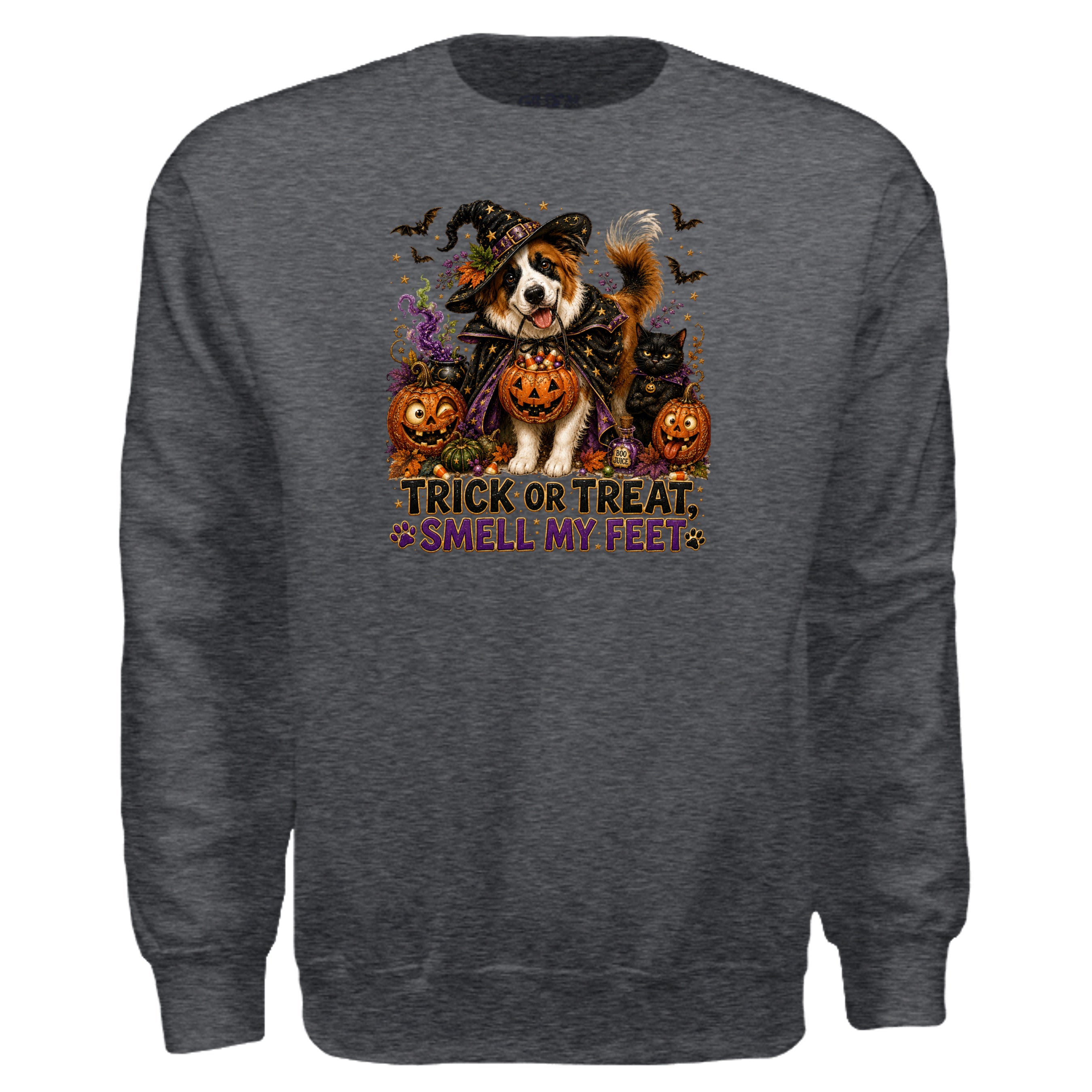 DARK HEATHER - G180 - FRONT