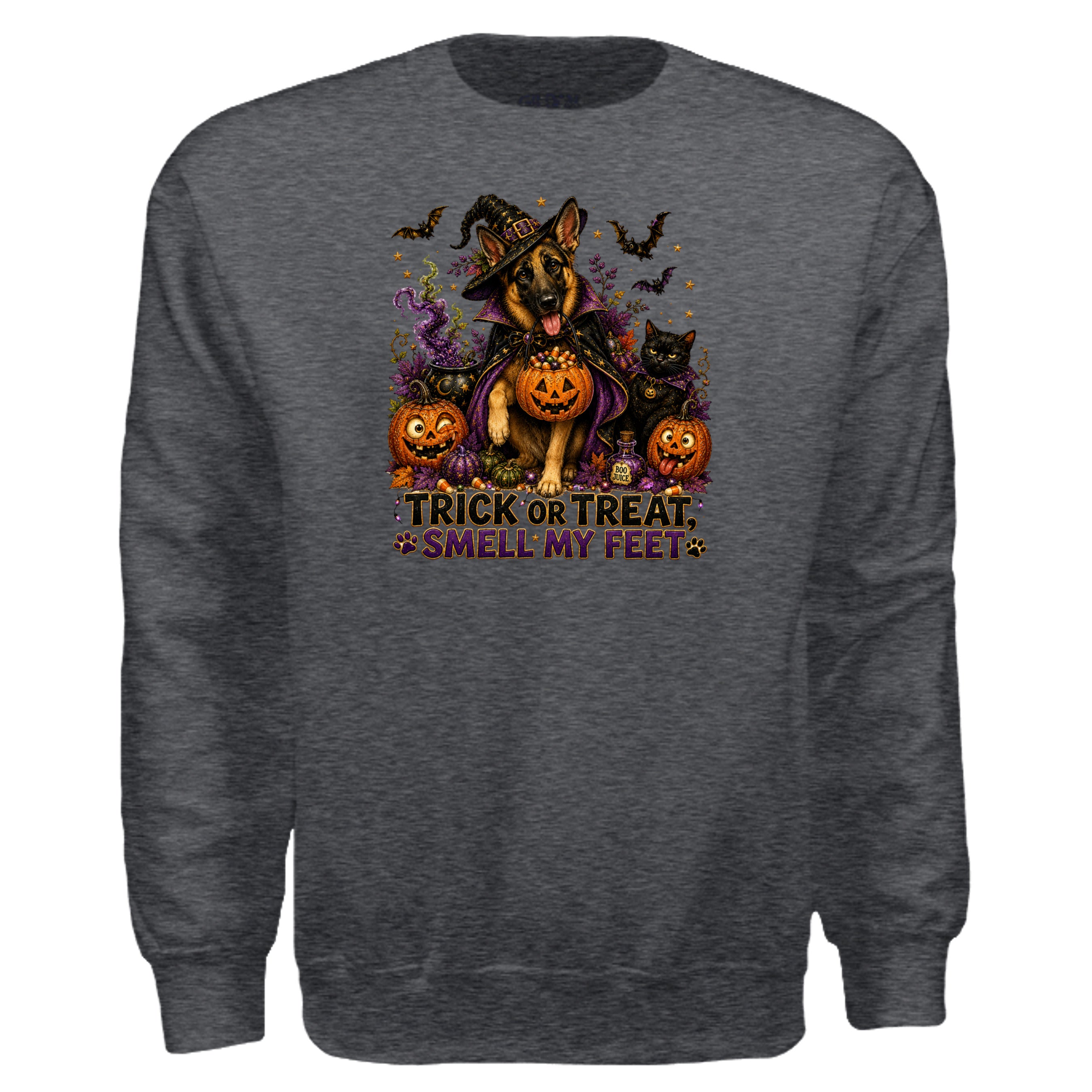 DARK HEATHER - G180 - FRONT