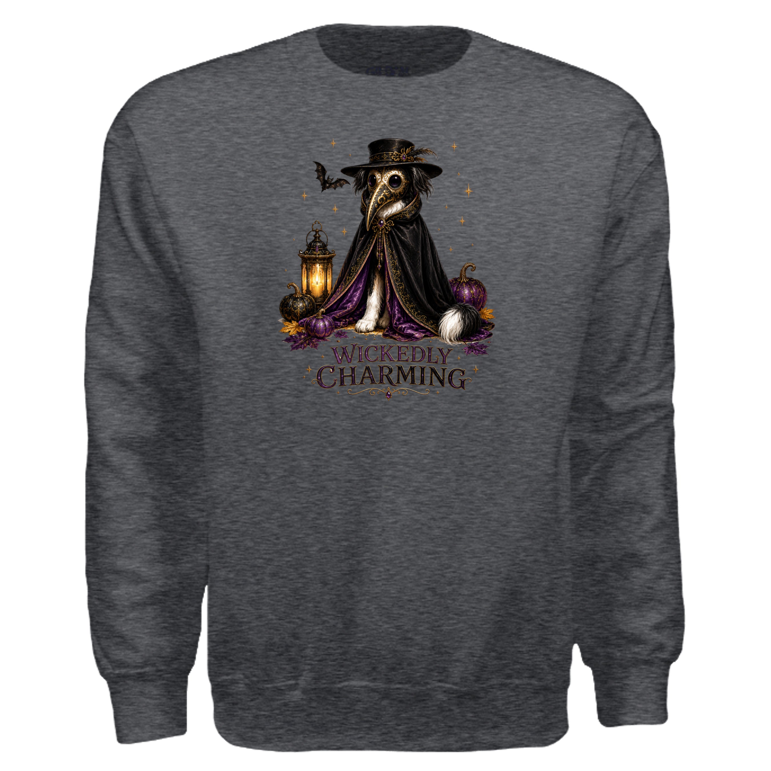 DARK HEATHER - G180 - FRONT