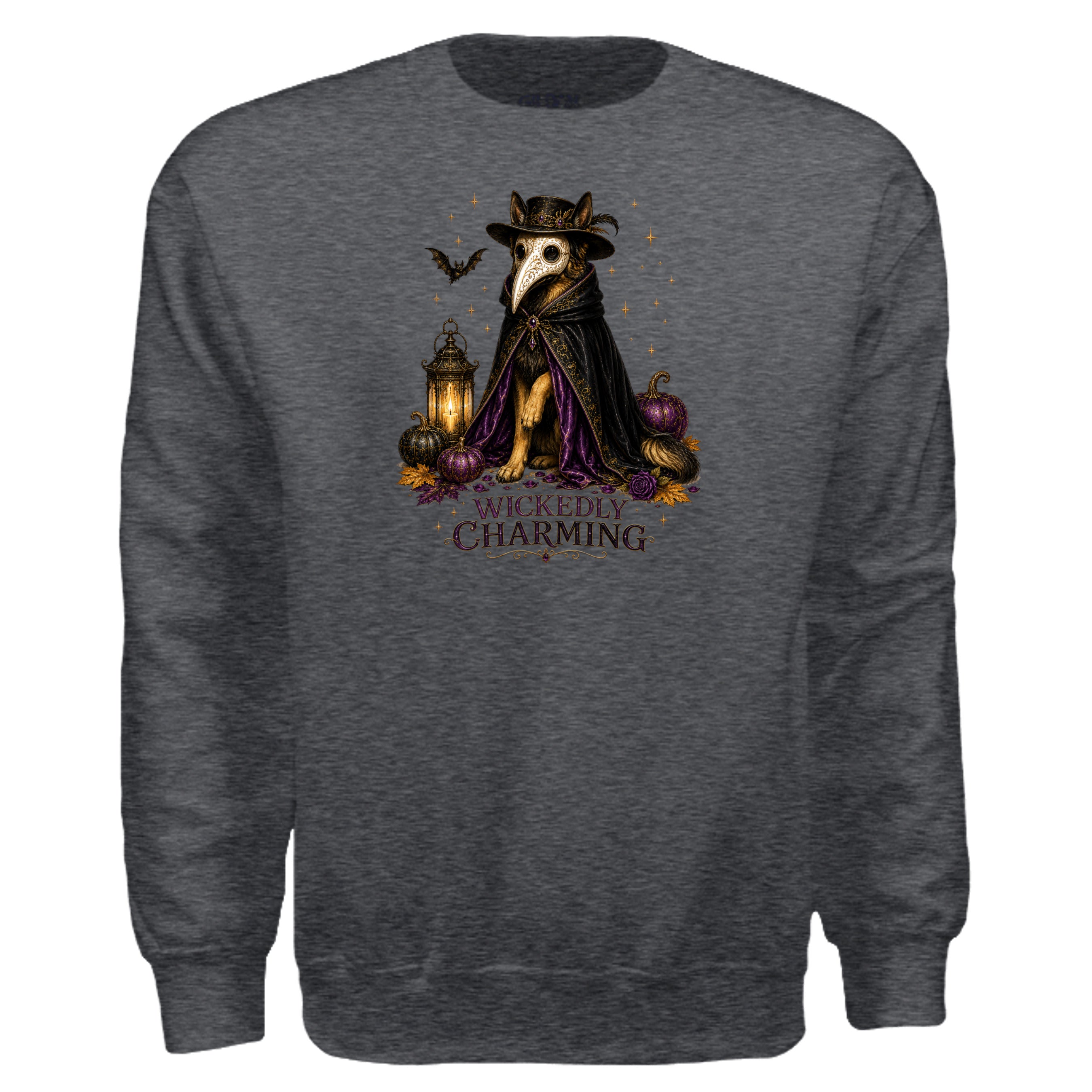 DARK HEATHER - G180 - FRONT