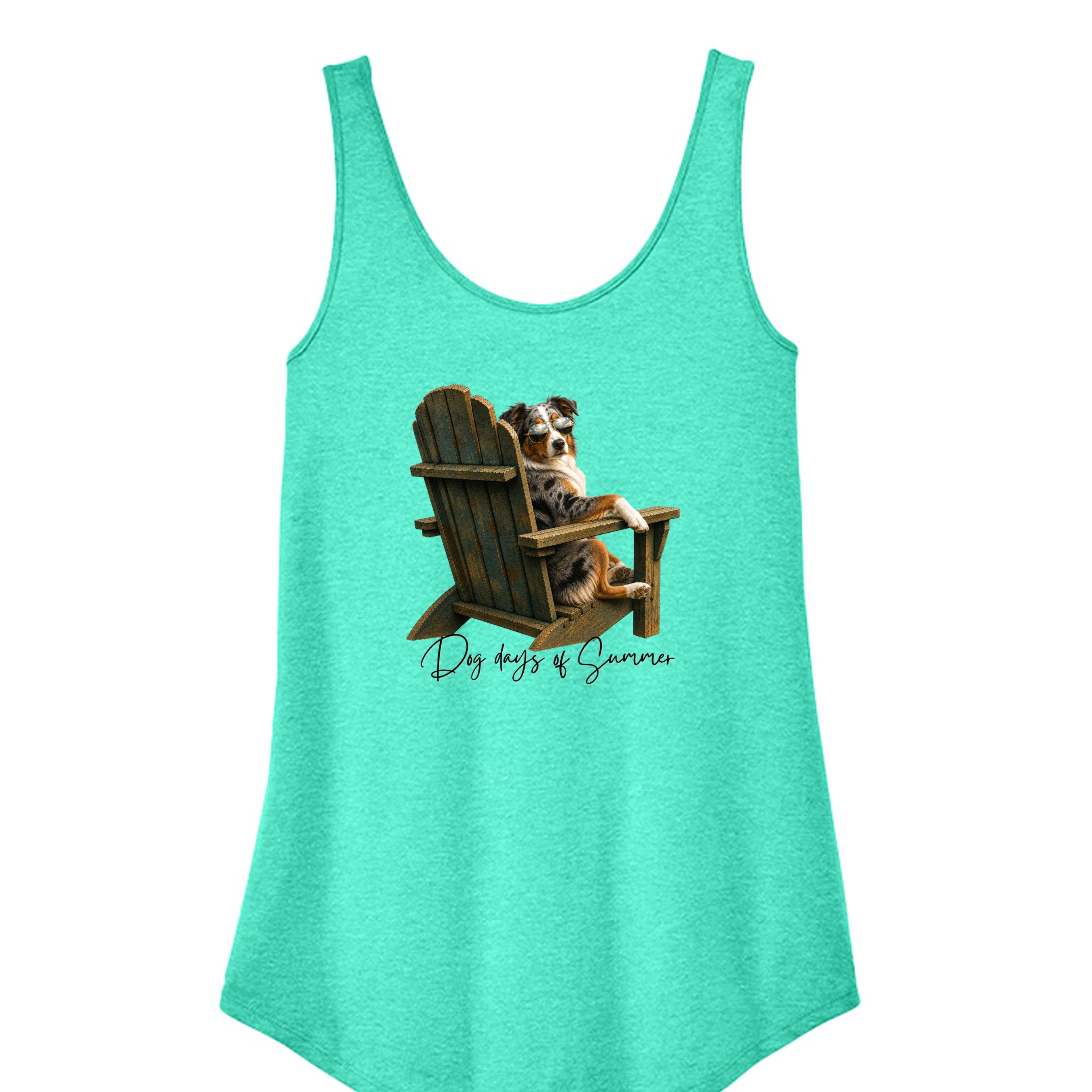 Aqua Heather - DT151 - FRONT