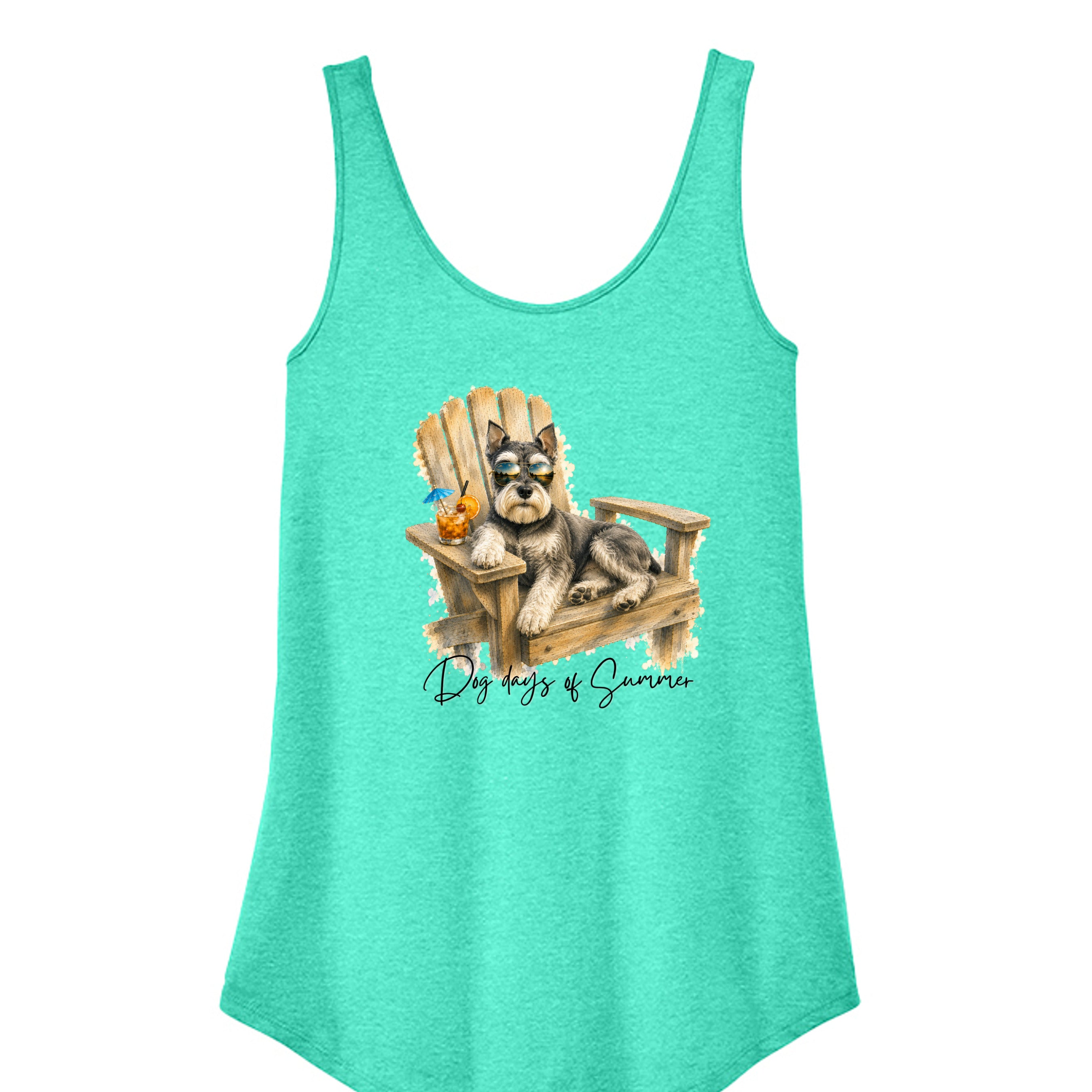 Aqua Heather - DT151 - FRONT