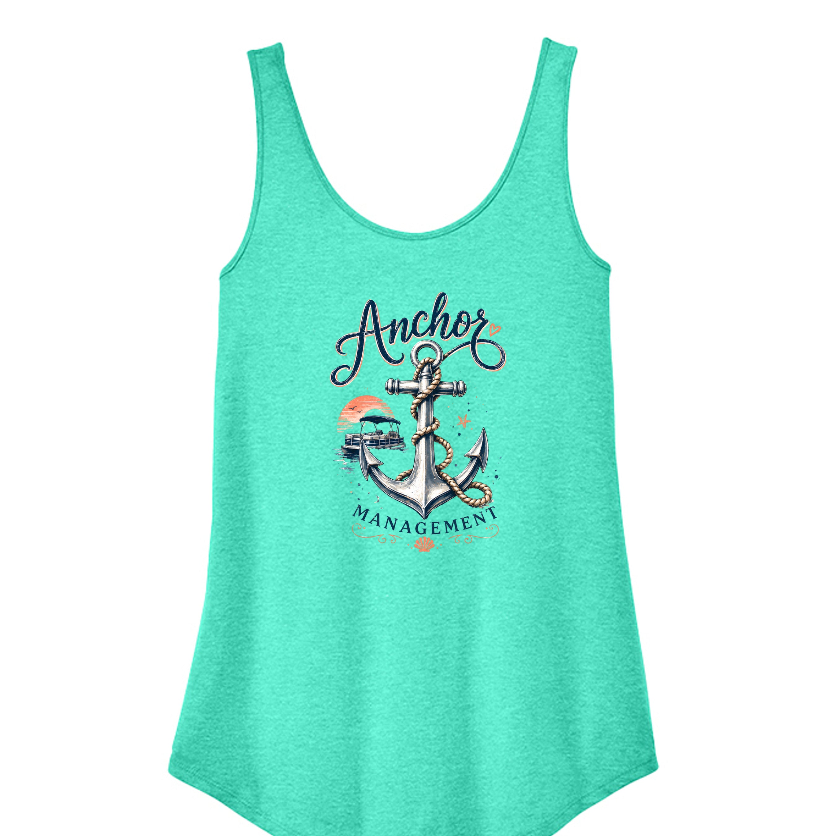 Aqua Heather - DT151 - FRONT