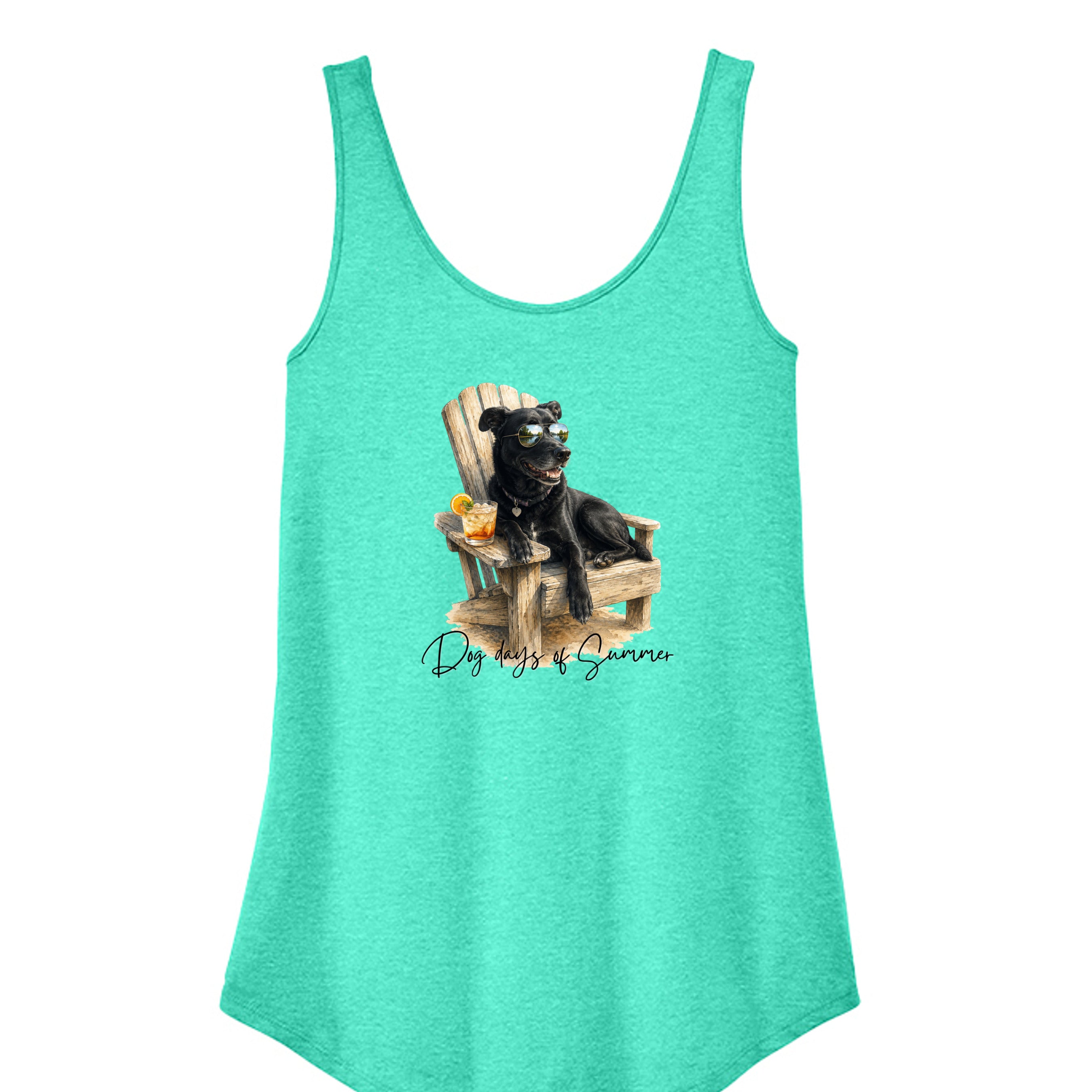 Aqua Heather - DT151 - FRONT